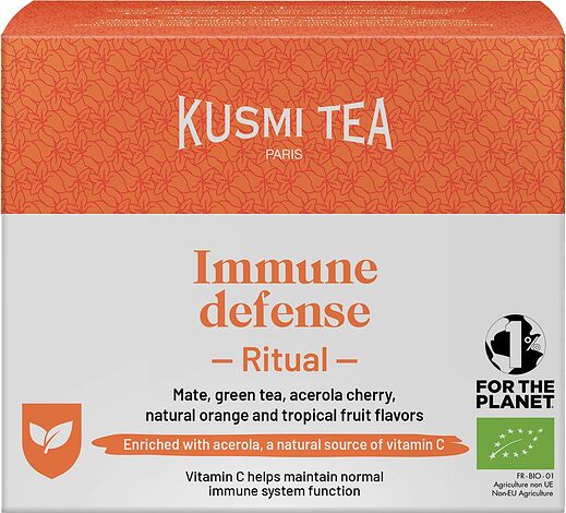 Herbata Zielona Bio Immune Defense Kusmi IMMU18SBIO FF