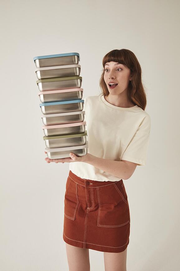 24Bottles Chromatic Lunchbox, lavande clair