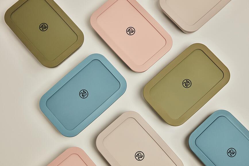 24Bottles Chromatic Δοχείο Φαγητού, ανοιχτό λιλά