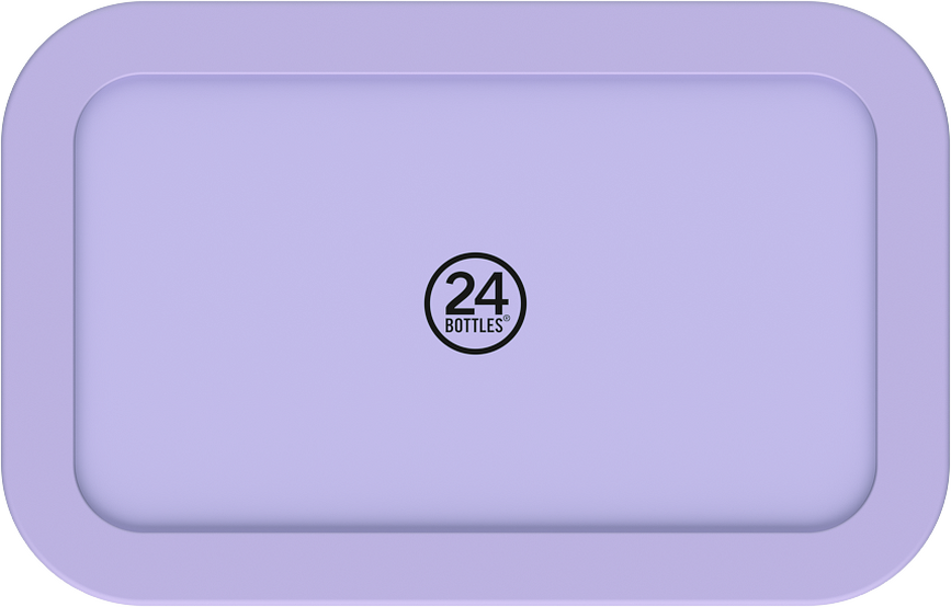 24Bottles Chromatic Lunchbox, 1200 ml, sivka