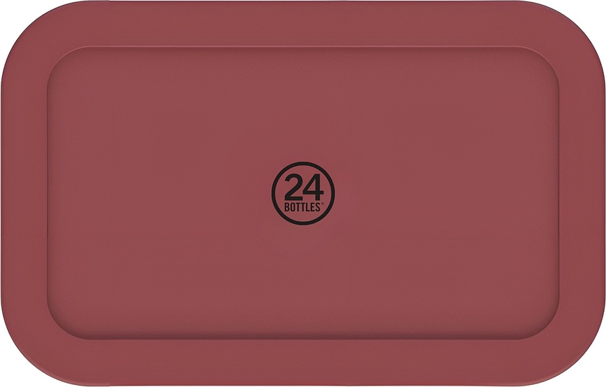 24Bottles Chromatic Lunchbox, rdeča