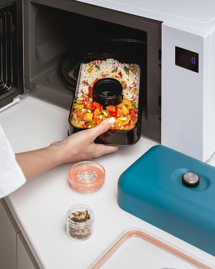 24Bottles Monochrome Δοχείο Φαγητού, θαλασσί