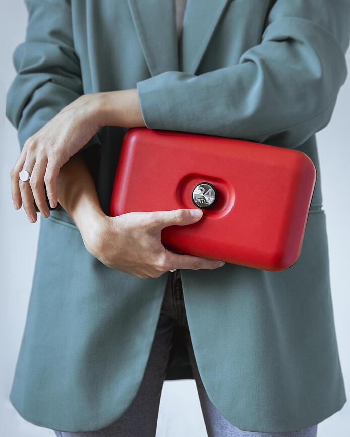 24Bottles Monochrome Δοχείο Φαγητού, θαλασσί