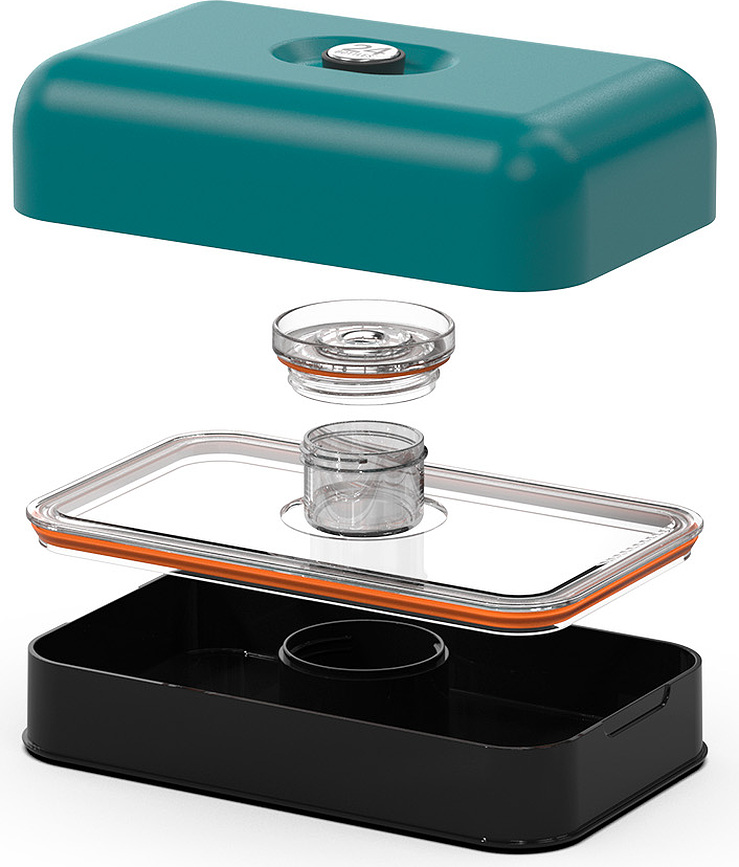 24Bottles Monochrome Lunchbox, morska