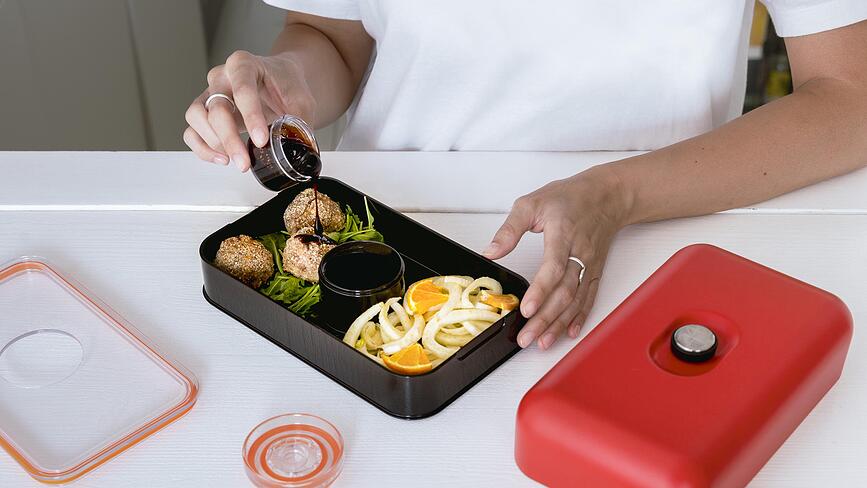 24Bottles Monochrome Lunchbox, morska