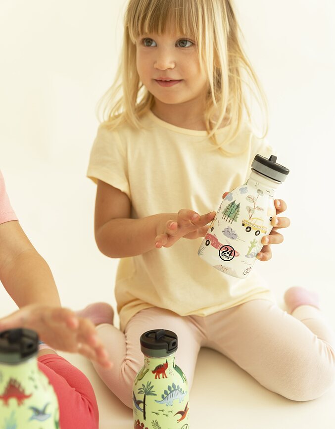 Botella infantil Urban Bottle Kids Jungle Friends, 250 ml