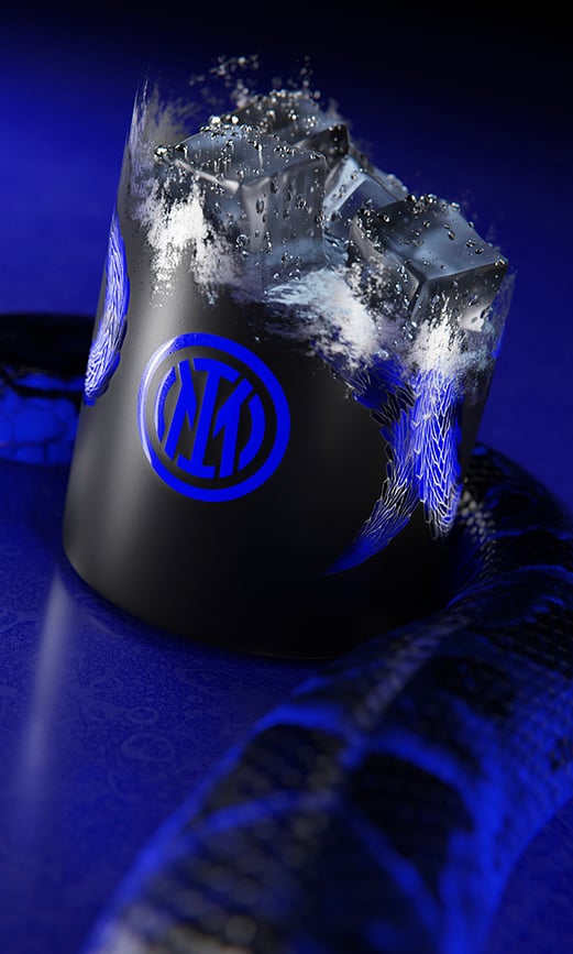 Botella térmica Clima Biscione, 500 ml, negra