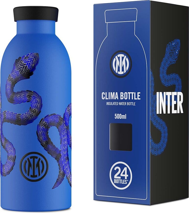 Botella térmica Clima Biscione, 500 ml, negra