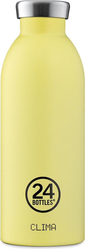 Botella térmica Clima Earth, 500 ml, color limón