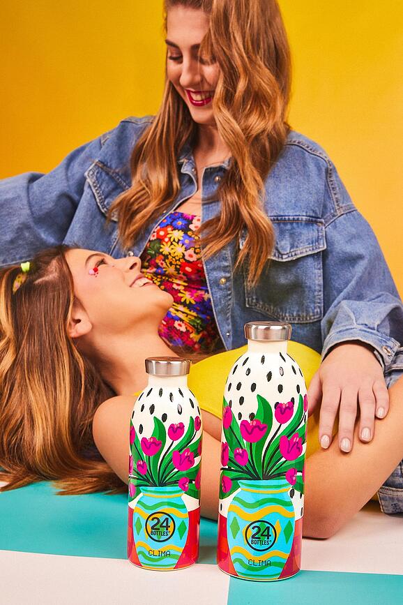 Botella térmica Clima Floral Little Buds, 850 ml