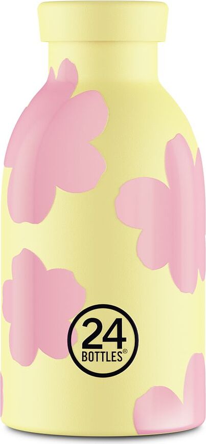 Botella térmica Clima Floral Daydreaming, 330 ml, amarilla