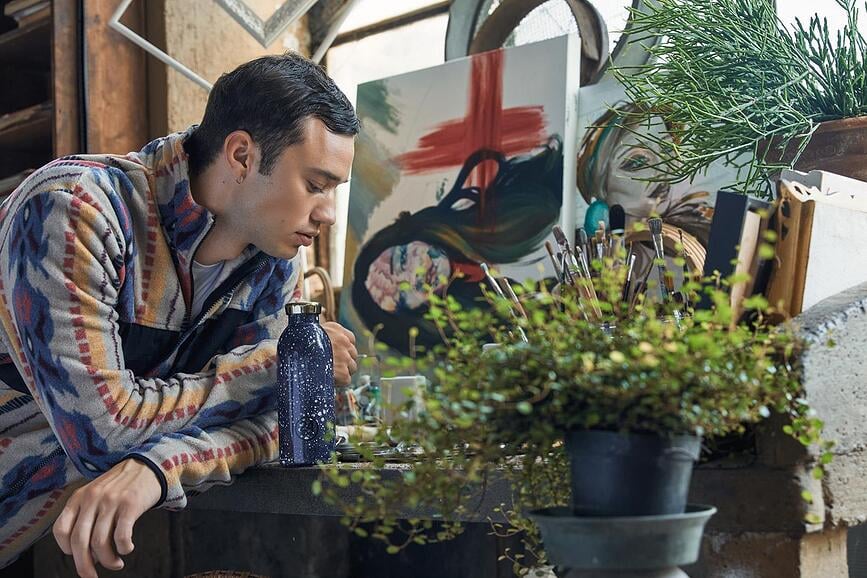 Botella térmica Clima Grand Midnight Sun, 500 ml