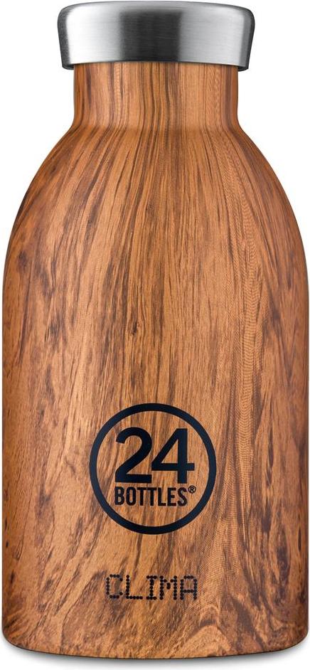 Butelka termiczna Clima Wood 330 ml