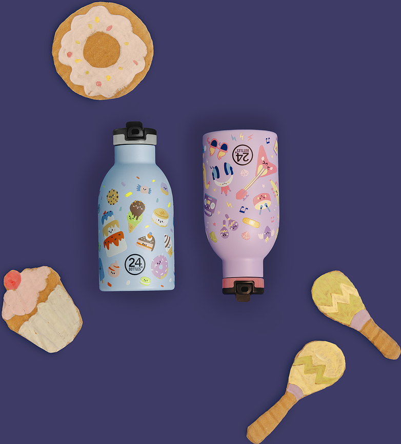 Clima Bottle Kids Music Friends Bouteille isotherme, 330 ml