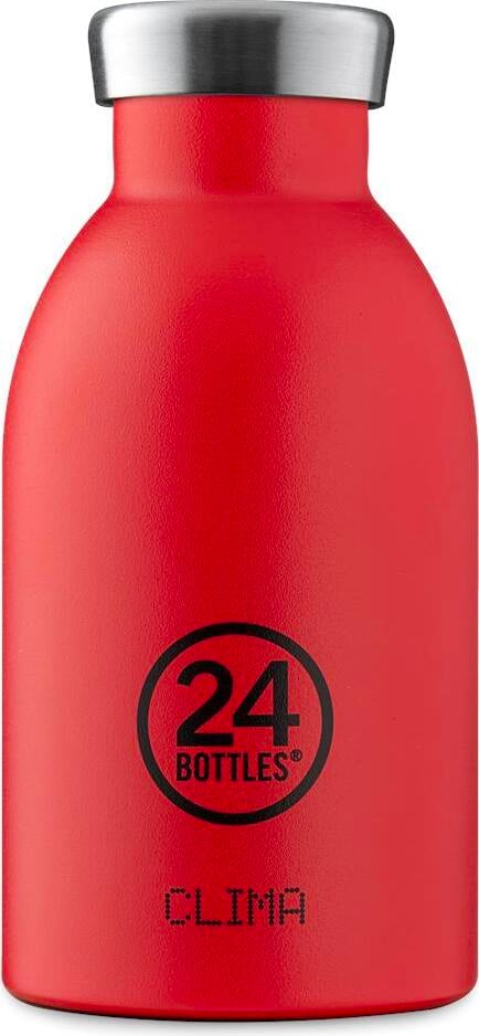 Clima Chromatic Thermo-Flasche 330 ml rot