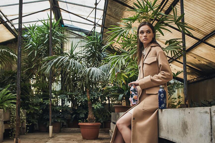 Clima Floral Begonia Termo Steklenica, 500 ml