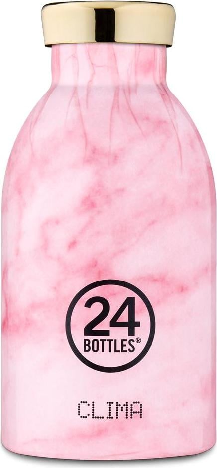 Clima Grand Thermo-Flasche 330 ml rosa Marmor