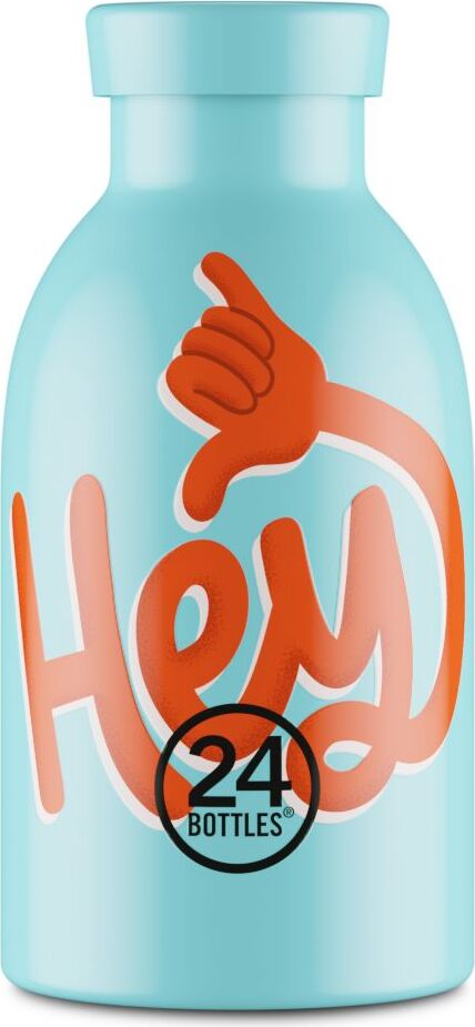 Clima Hey Thermoflasche 330 ml, blau