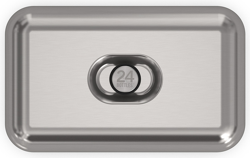 Fiambrera 24Bottles Basic, negra