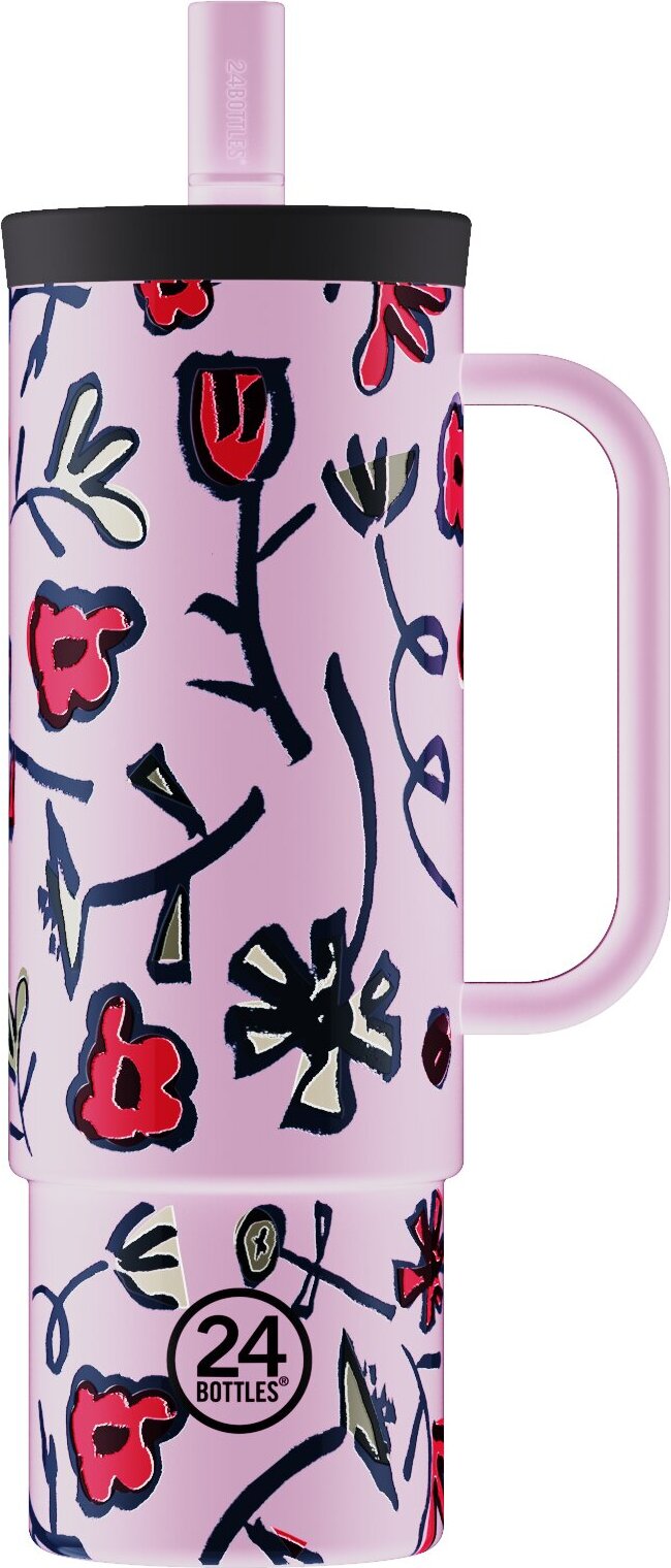 Fiore Di Campo Thermobecher mit Strohhalm 800 ml