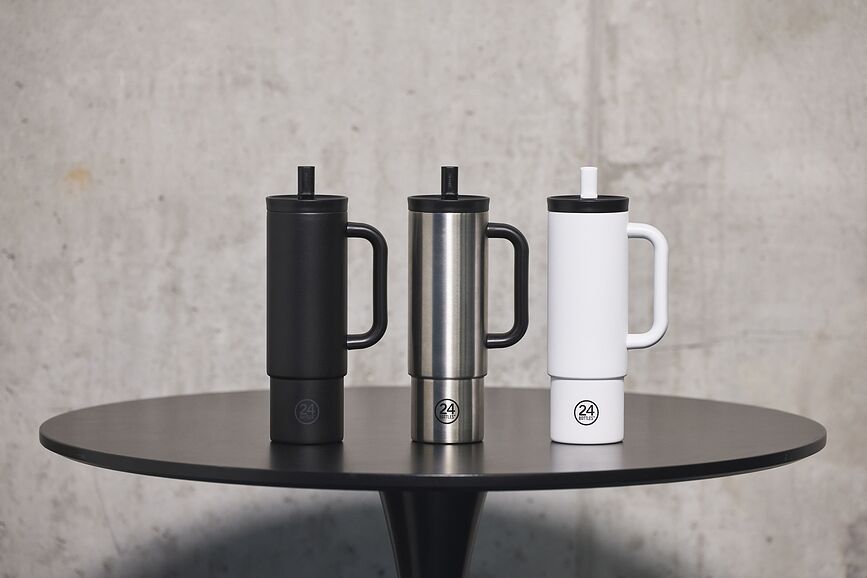 Straw Daydreaming Θερμός Κύπελλο, 800 ml, κίτρινο