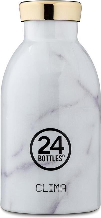 Termoska na nápoje Clima Grand 330 ml bílý mramor