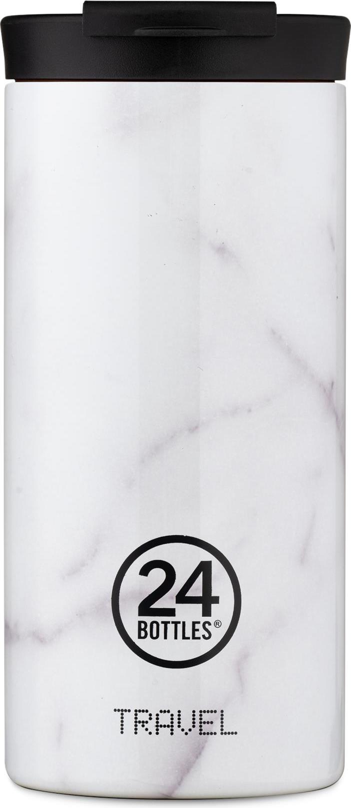 Travel Tumbler Grand Thermobecher 600 ml weißer Marmor
