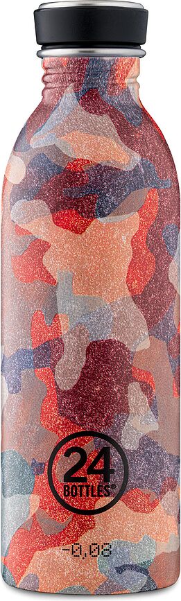 Urban Bottle Floral Camo Coral Bouteille, 500 ml