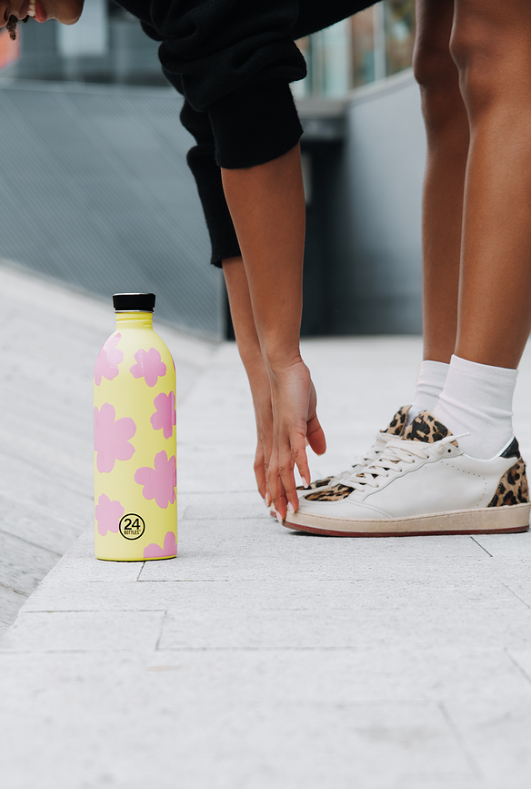Urban Bottle Μπουκάλι Νερού, Floral Acqua Fiorita, 1 L