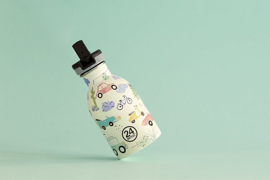 Urban Bottle Kids Jungle Friends Steklenica za vodo, 250 ml