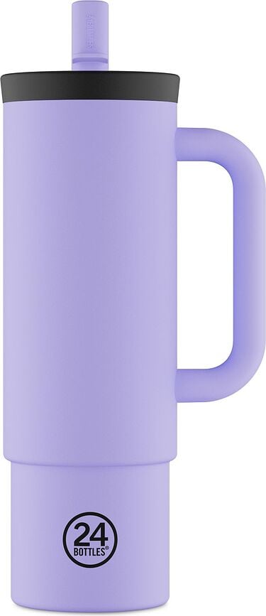 Vaso térmico con pajita Erica, 800 ml