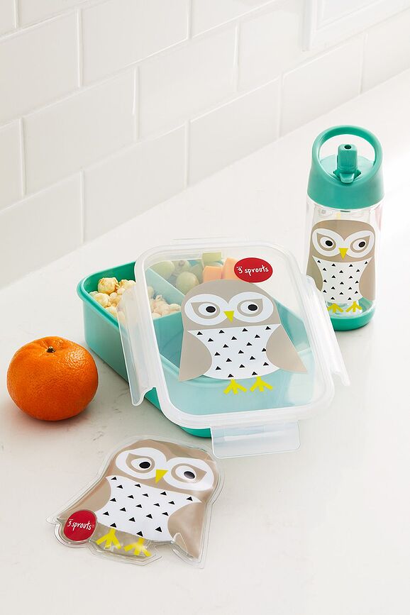 3 Sprouts Bloc Réfrigérant, motif hibou