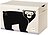 3 Sprouts Boîte de Rangement avec couvercle, motif ours