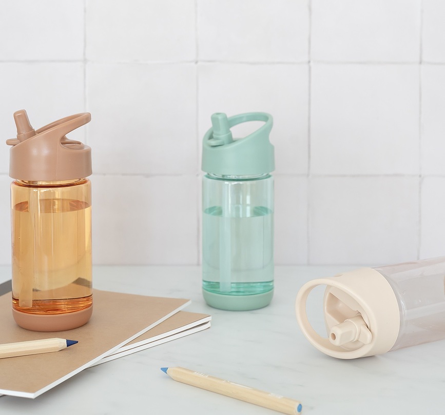 3 Sprouts Gourde 350 ml, taupe