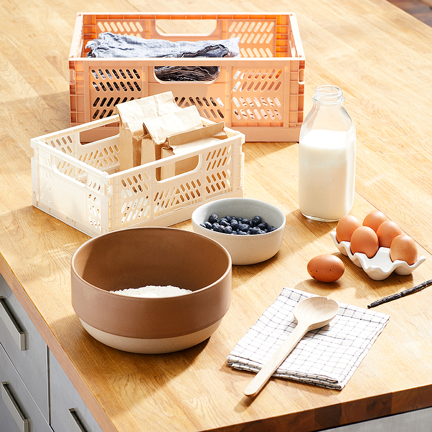 3 Sprouts Kutija za igračke sklopiva L ružičasta