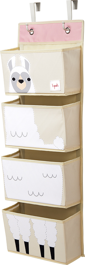 3 Sprouts Stenski Organizator, motiv noj, 94 cm