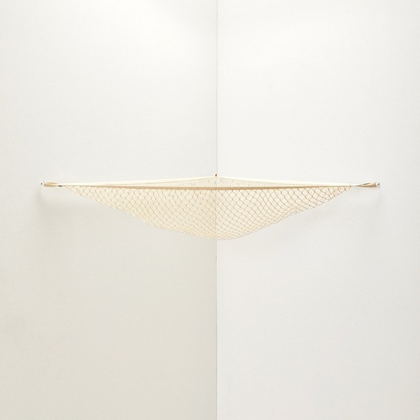 3 Sprouts Organizator za igrače, kotni, bež