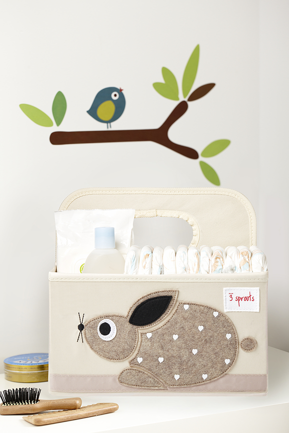 3 sprouts Organizator za pelene pravokutni kit