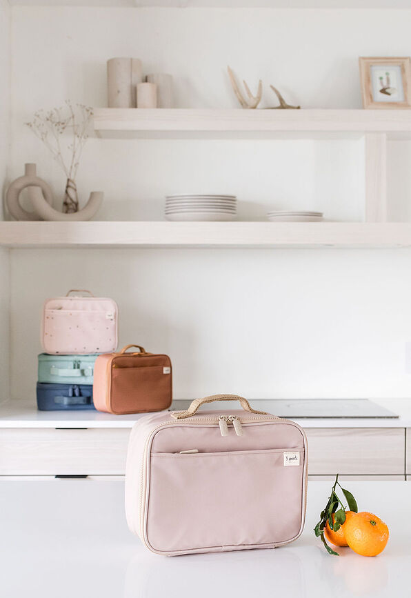 3 Sprouts Sac à déjeuner recyclé, taupe