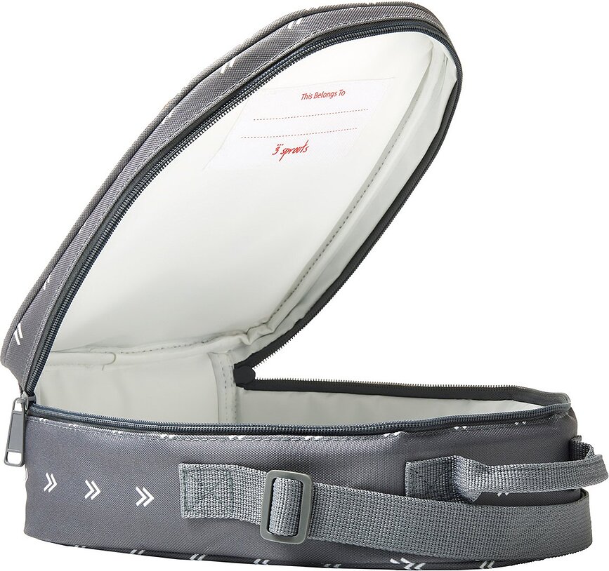 3 Sprouts Torba za malico z motivom leva, 20 cm