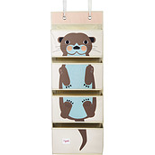 3 Sprouts Wall hanging organiser 94 cm otter