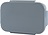 Bento Lunchbox grau, aus recyceltem Material