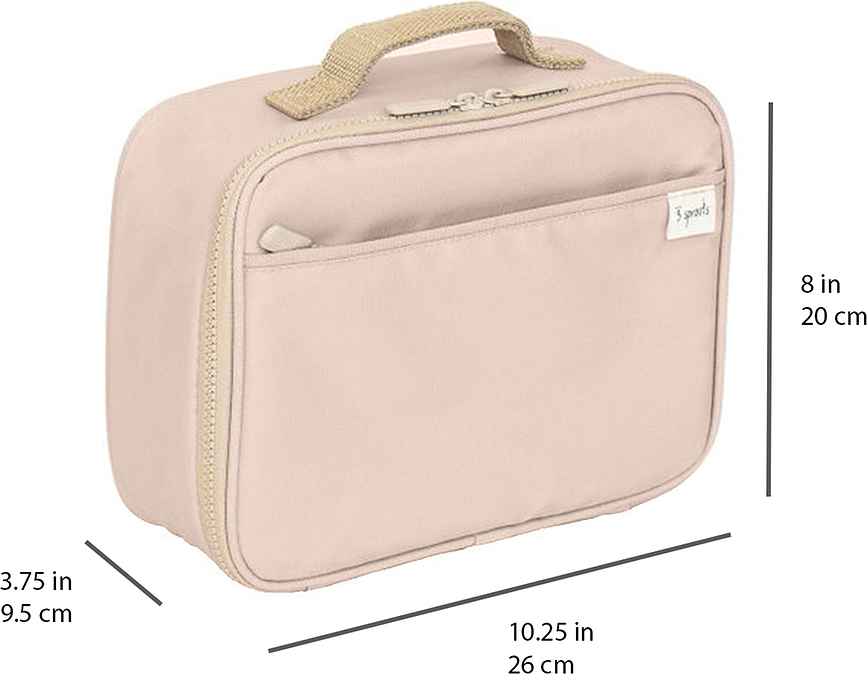 Bolsa de Almuerzo reciclada 3 Sprouts, topo