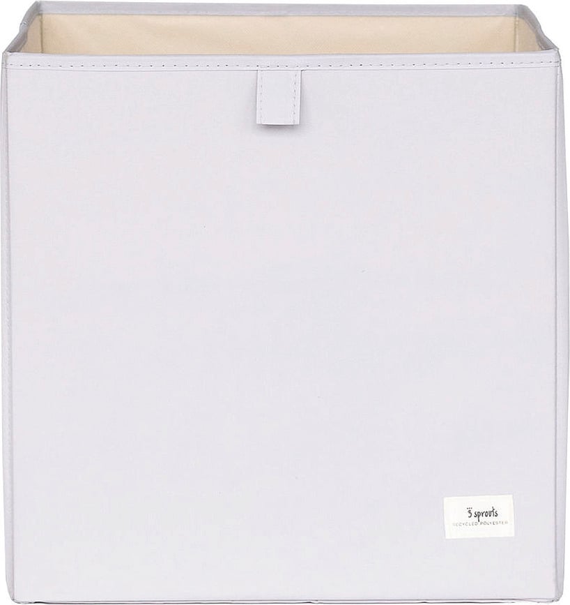 Caja de Almacenamiento Solid, gris claro