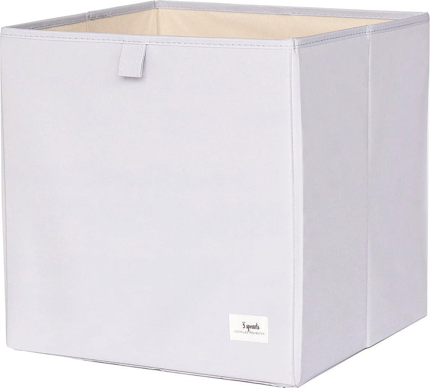 Caja de Almacenamiento Solid, gris claro