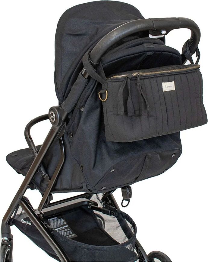 Organizador para Carrito acolchado 3 Sprouts, gris