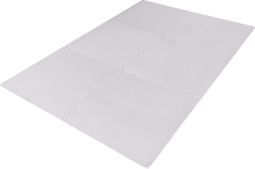 Tappetino da gioco Eva 120 x 178 cm grigio chiaro