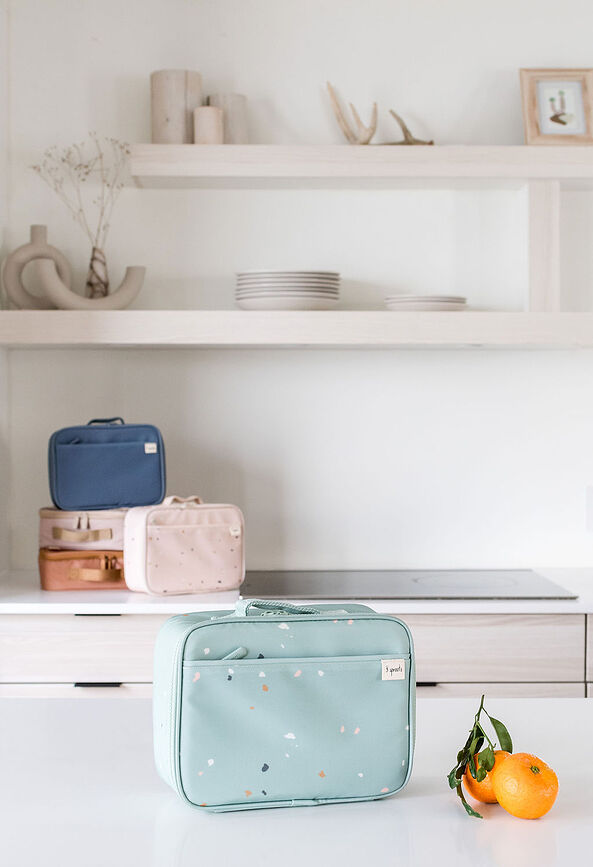 Terazzo Sac à Lunch recyclé, couleur sable