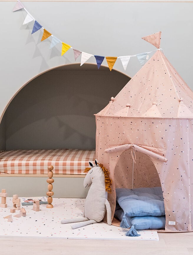 Tienda Infantil Terrazzo, beige