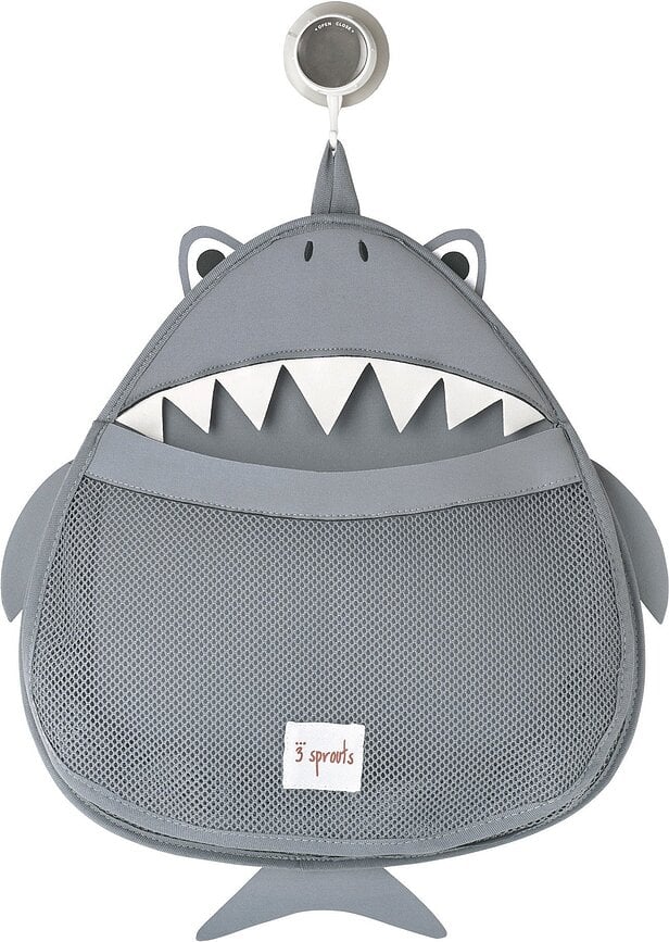 3 sprouts Organisateur de Bain requin